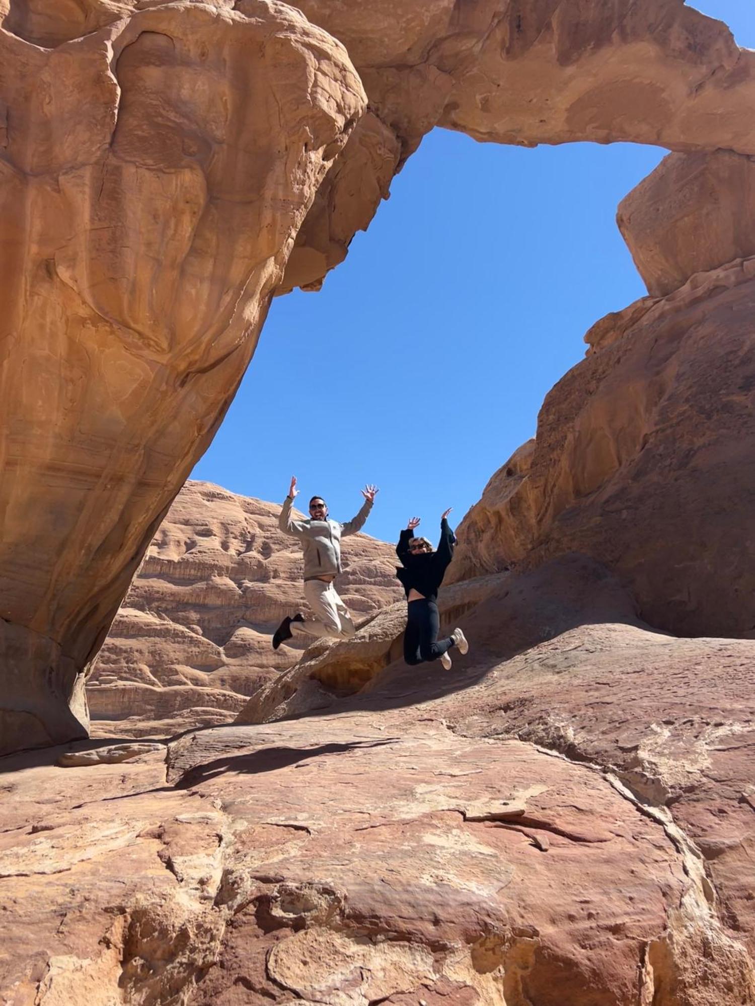 Oblivion Camp Hotel Wadi Rum Bagian luar foto
